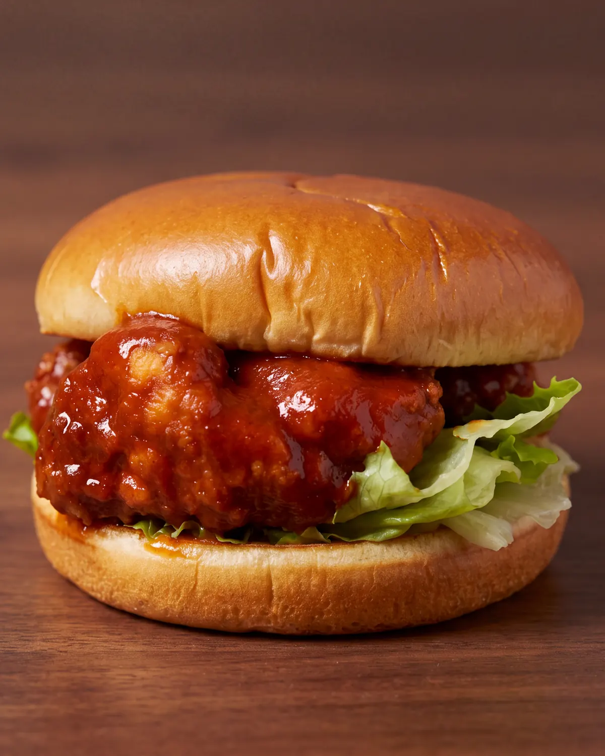 Boneless Burger en pan brioche