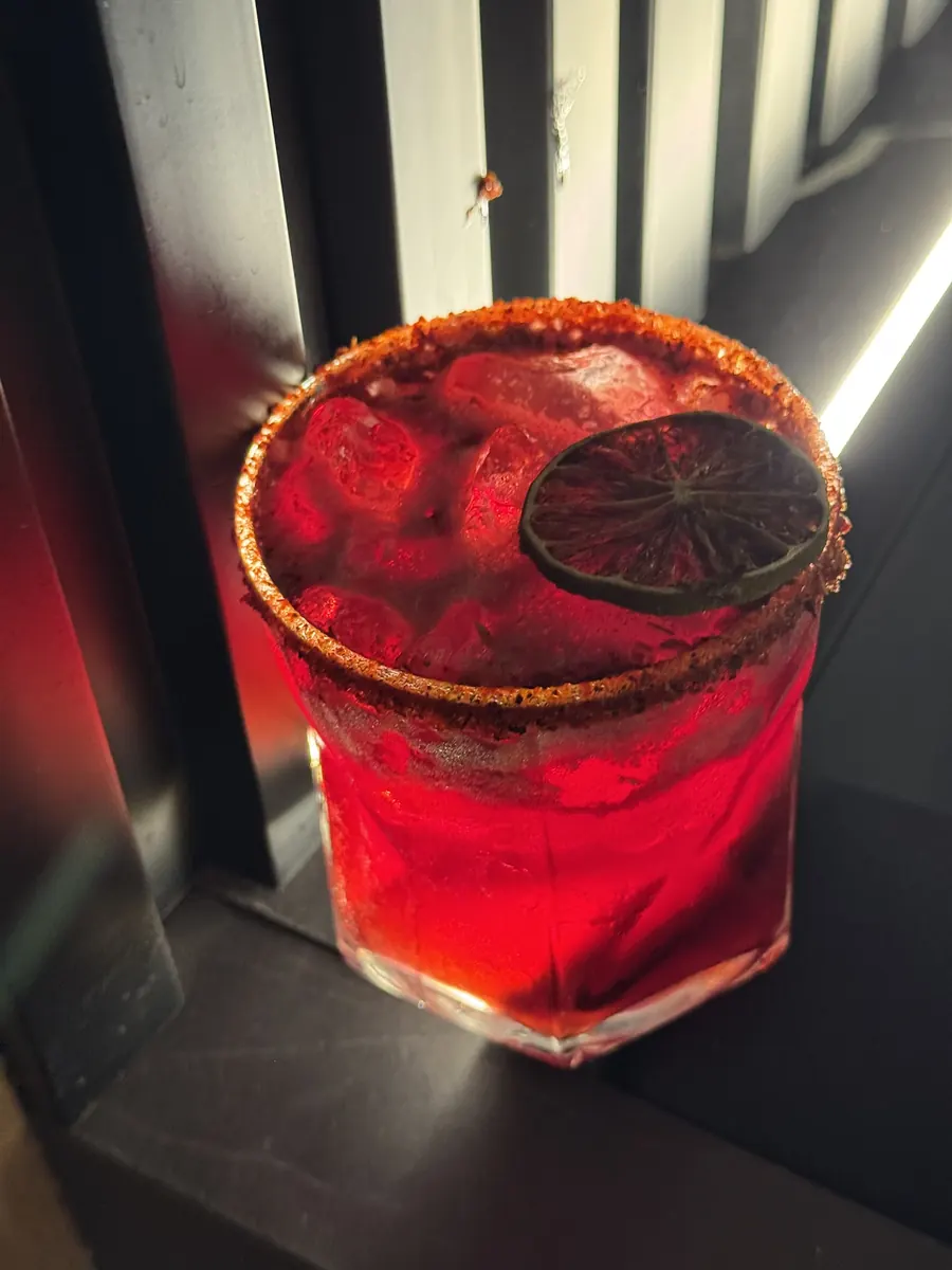 Coctel de la casa escarchado